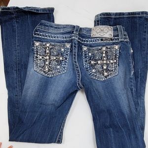 Miss Me Girls Boot Cut Jeans